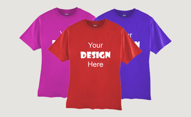 Same day Promotional & Custom T-shirt Printing - 24 hour Instant Service